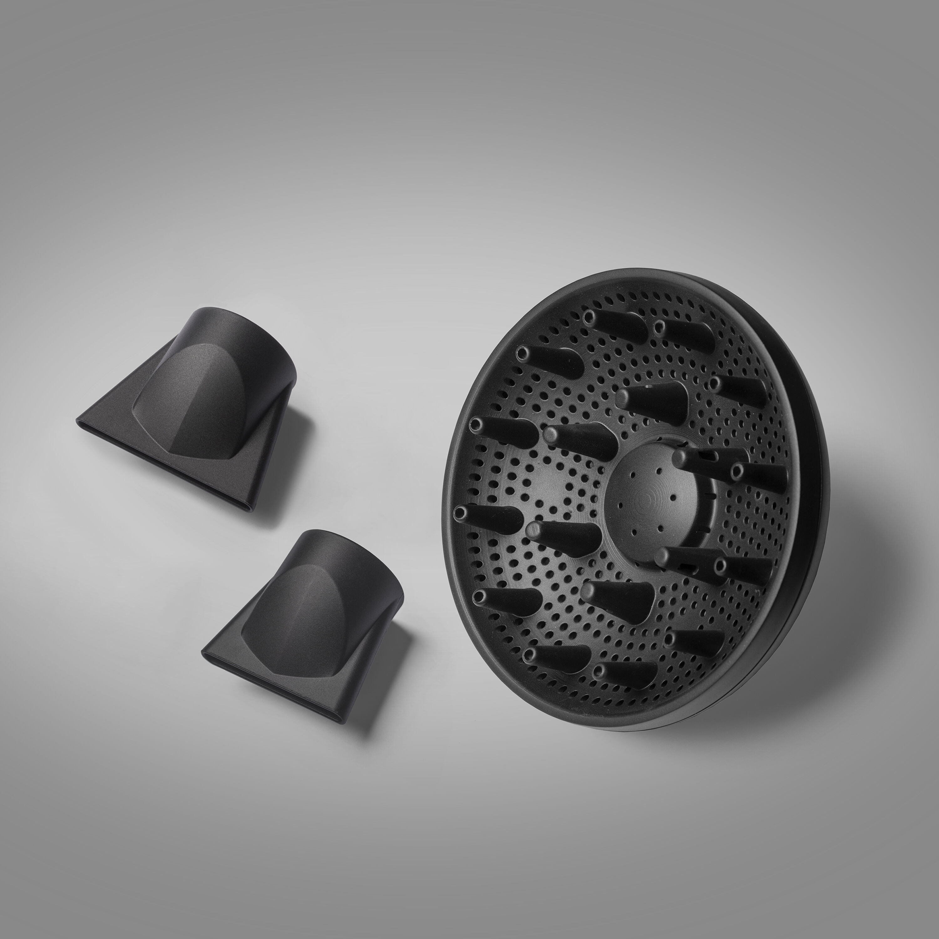 2 concentrator nozzles and diffuser